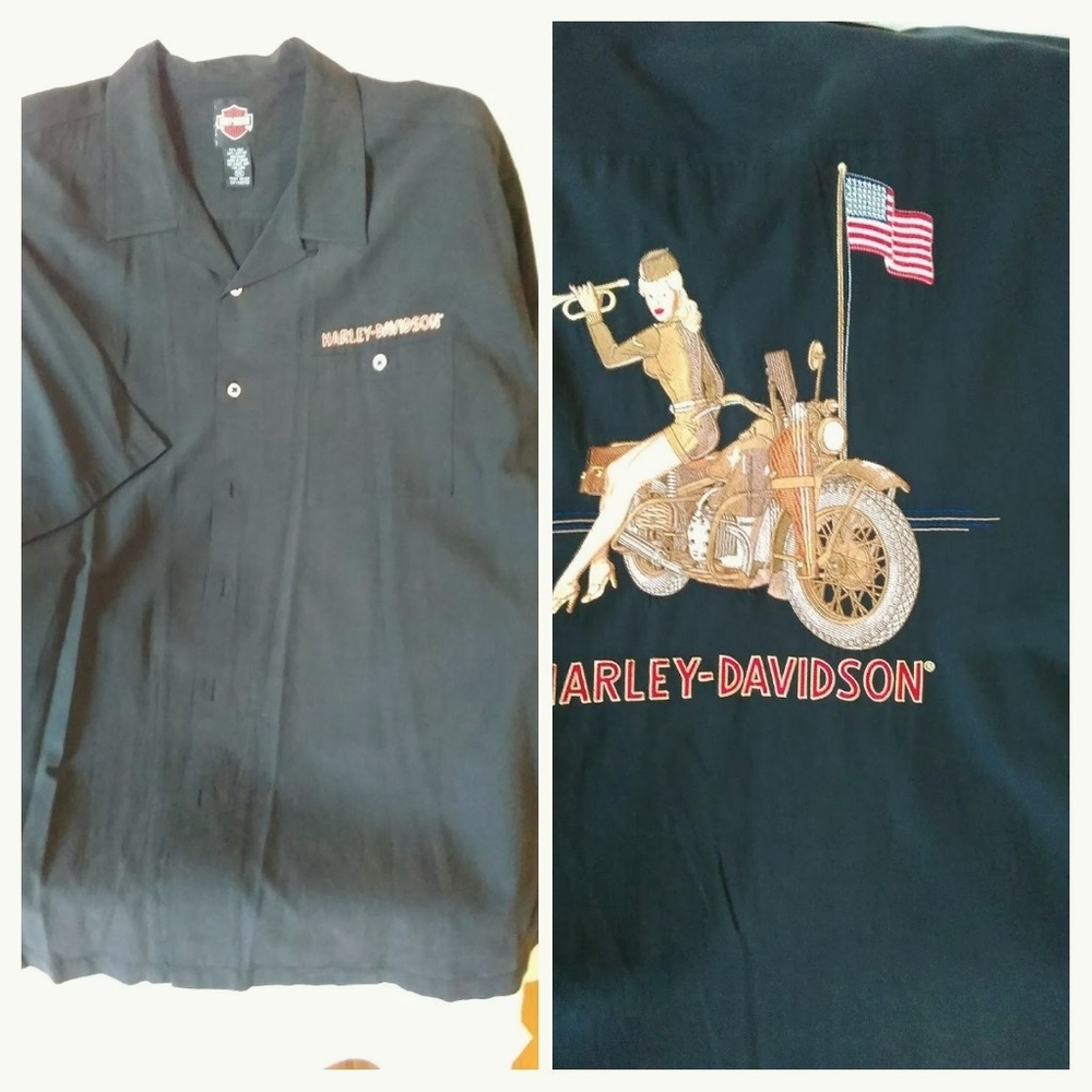 Harley Davidson Short Sleeve Shirt